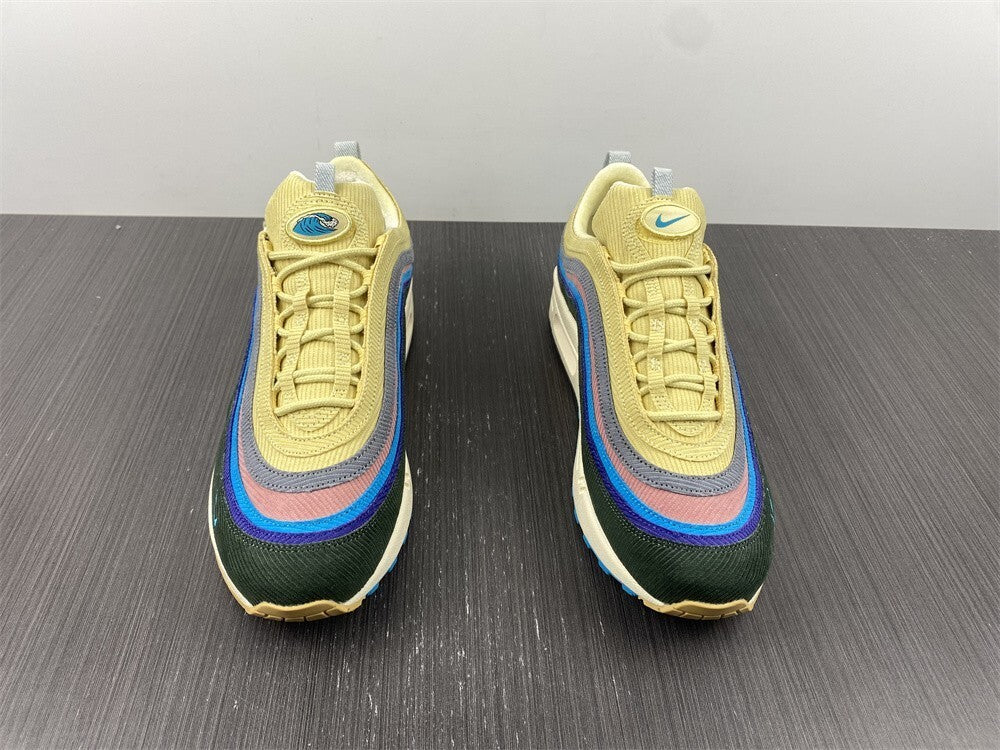 Tênis NK Air Max 97 Híbrido “Veludo Cotelê Vintage Arco-Íris”