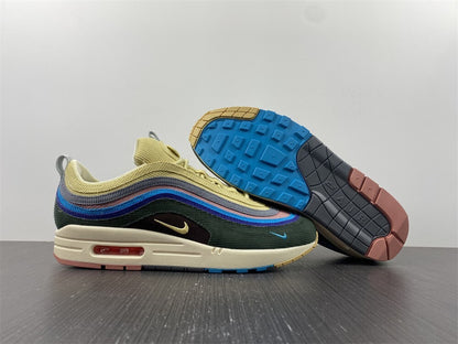 Tênis NK Air Max 97 Híbrido “Veludo Cotelê Vintage Arco-Íris”