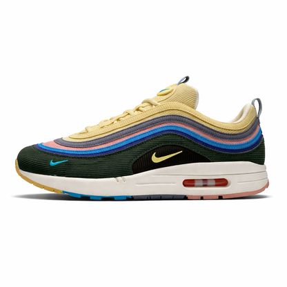 Tênis NK Air Max 97 Híbrido “Veludo Cotelê Vintage Arco-Íris”