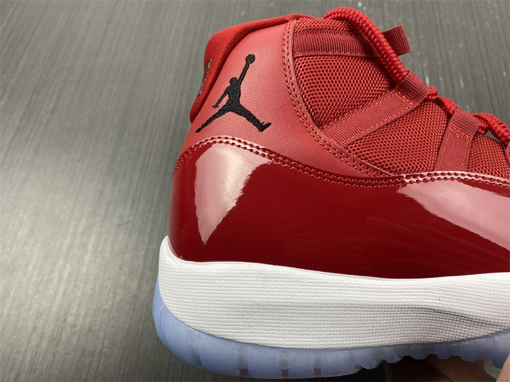 Air JD 11 – Bull Red High Top