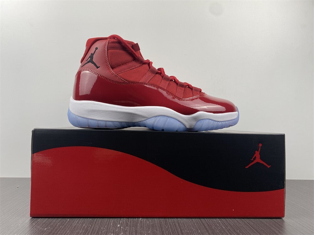 Air JD 11 – Bull Red High Top