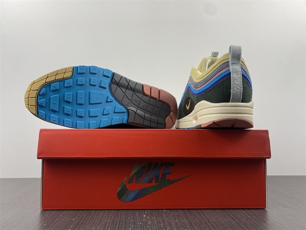 Tênis NK Air Max 97 Híbrido “Veludo Cotelê Vintage Arco-Íris”