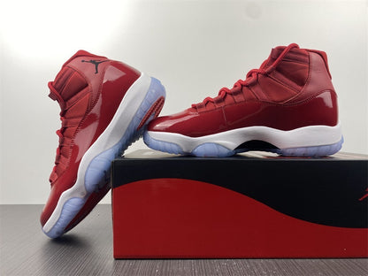 Air JD 11 – Bull Red High Top