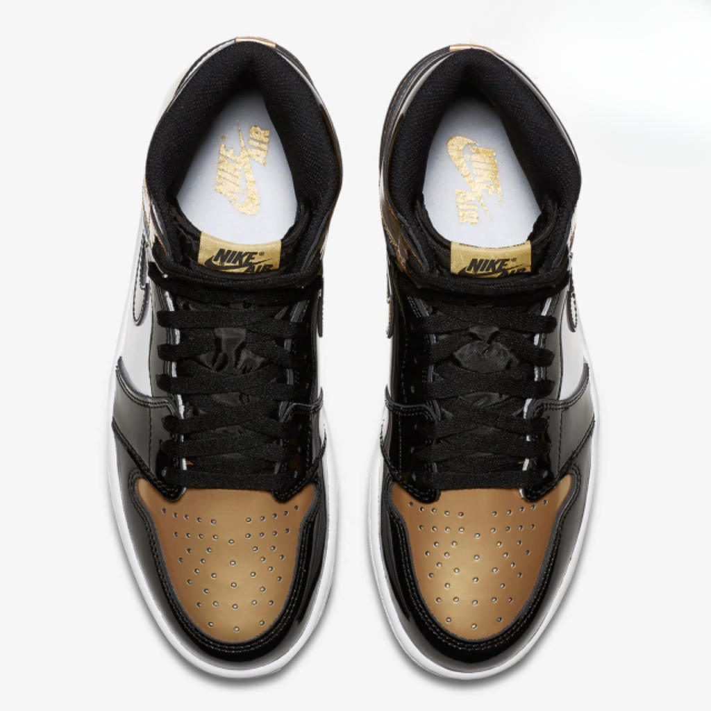 Tênis Air Jordan 1 Retro High OG NRG 'Gold Toe'