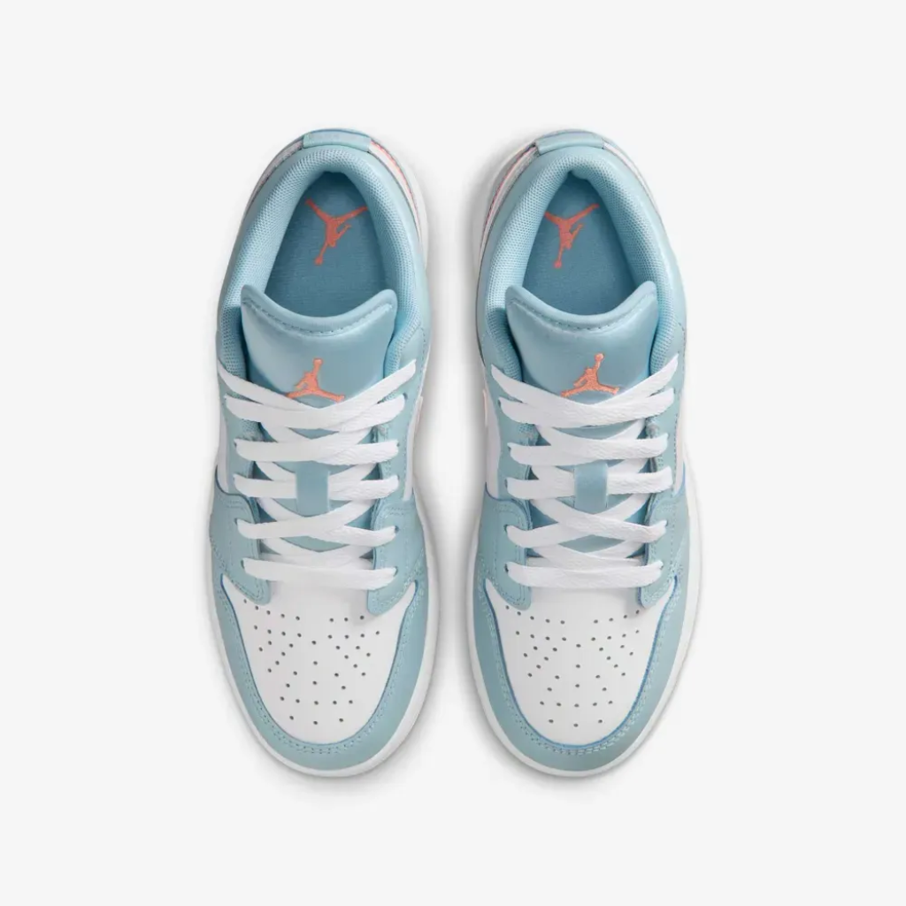 Air Jordan 1 Low GS Ocean Bliss White