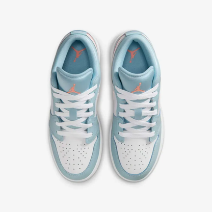 Air Jordan 1 Low GS Ocean Bliss White