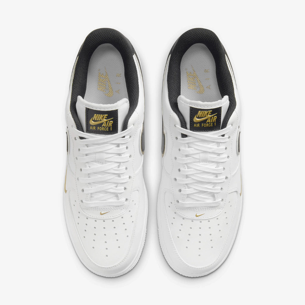 Tênis Nike Air Force 1 '07 LV8 'Metallic Swoosh Pack White Metallic Gold'