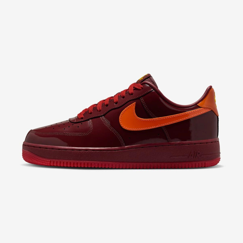 Nike Air Force 1 Low 'Patent Leather Dark Team Red'