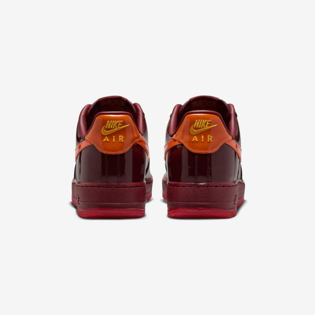 Nike Air Force 1 Low 'Patent Leather Dark Team Red'