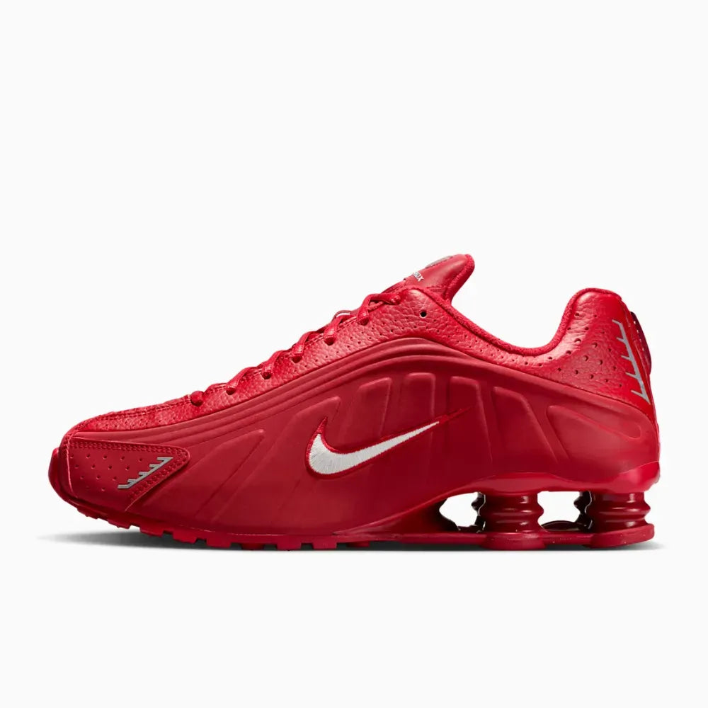 Nike Shox R4 Gym Red Metallic Silver