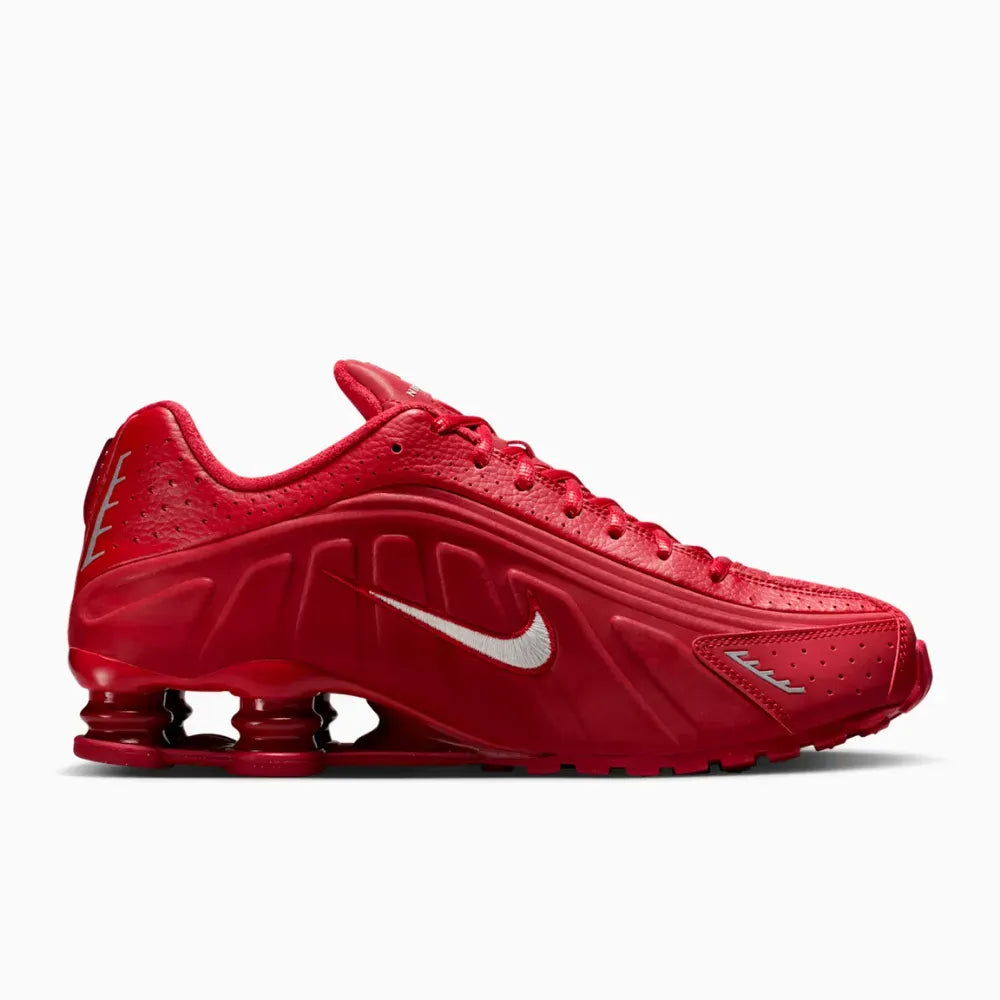 Nike Shox R4 Gym Red Metallic Silver