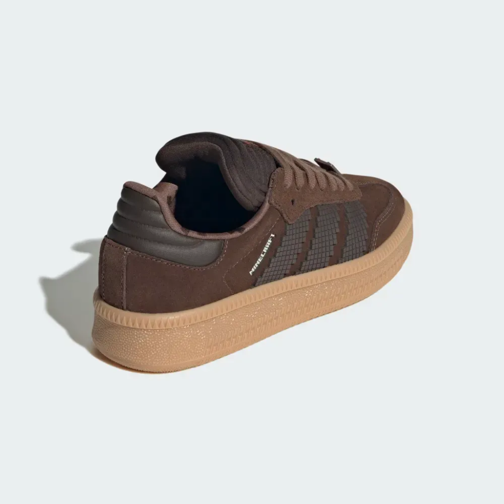 Minecraft x adidas Samba XLG GS Spider Dark Brown