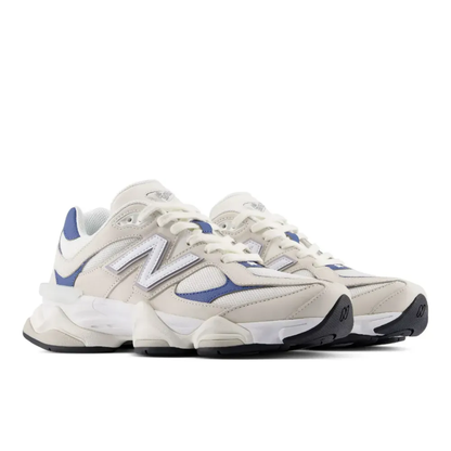 New Balance 9060 Light Beige Dark Blue