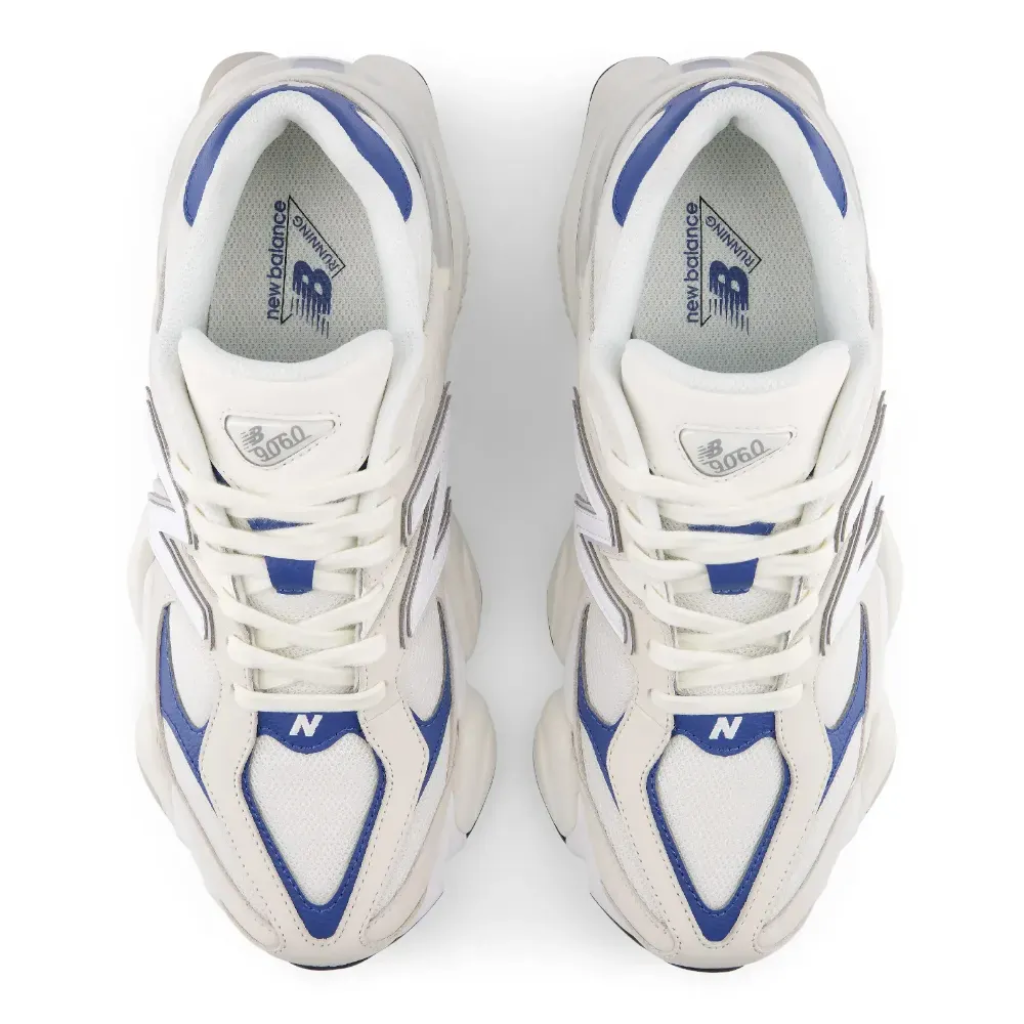 New Balance 9060 Light Beige Dark Blue