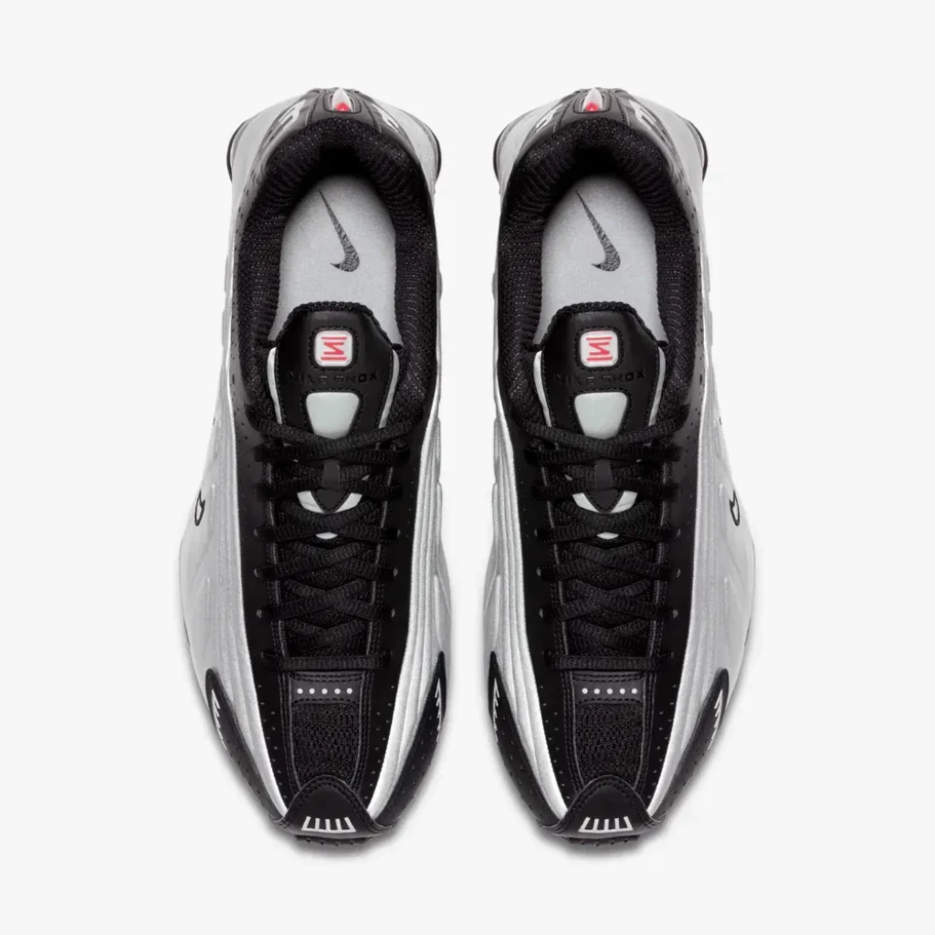 Nike Shox R4 Black Metallic Silver