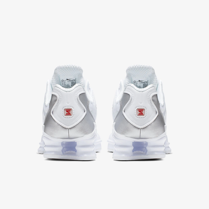 Nike Shox TL White and Max Orange