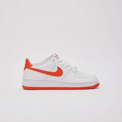 Nike Air Force 1 Low GS White Safety Orange
