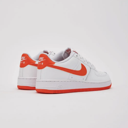 Nike Air Force 1 Low GS White Safety Orange