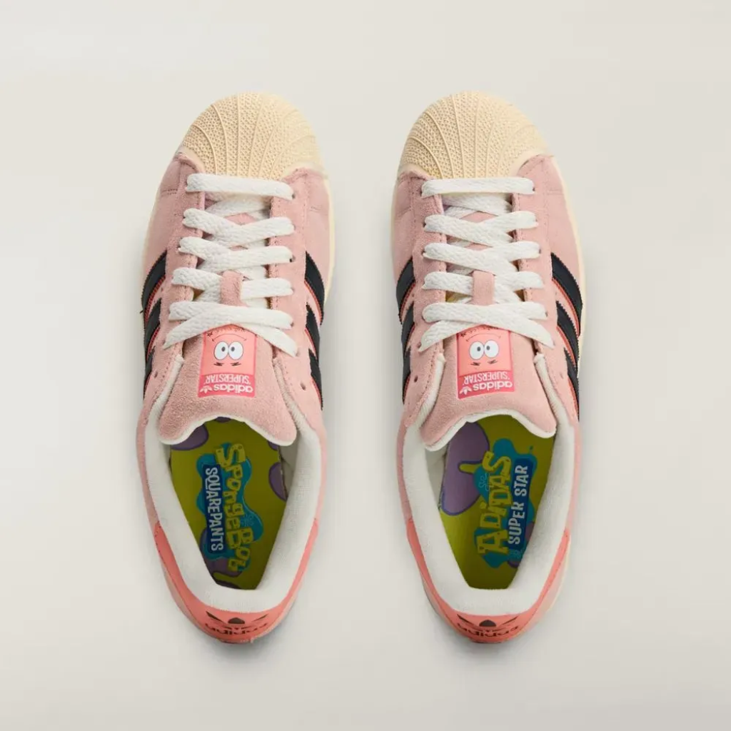 SpongeBob SquarePants x adidas Patrick Superstar Core Black Wonder Clay