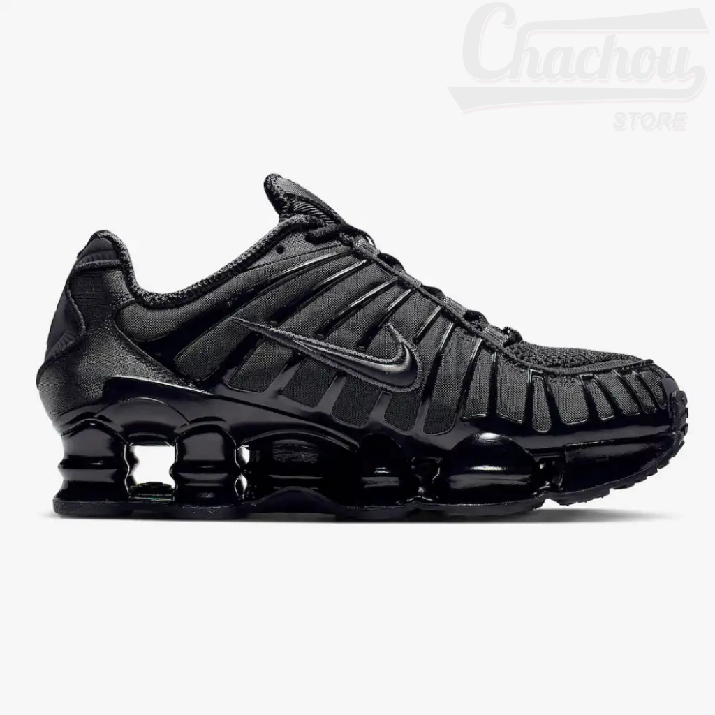 Tênis Nike Shox TL Black and Max Orange