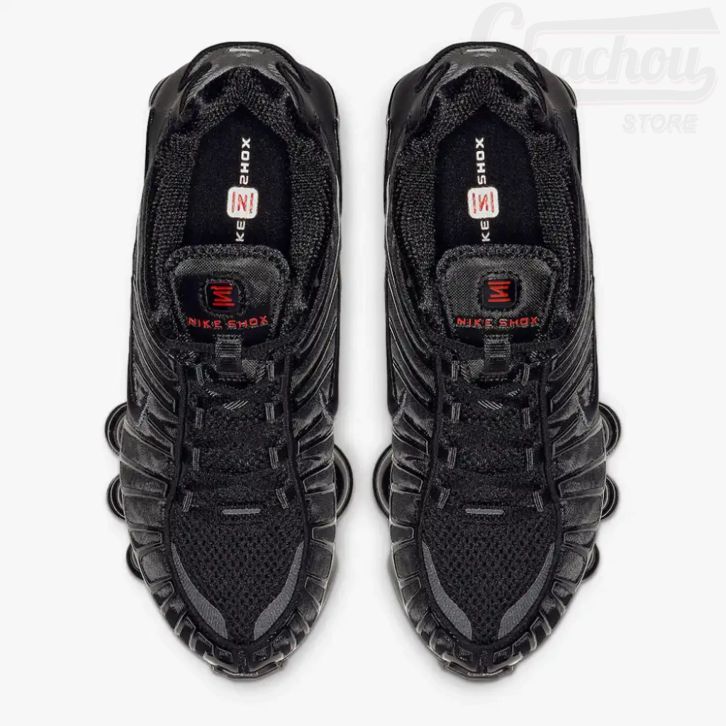 Tênis Nike Shox TL Black and Max Orange