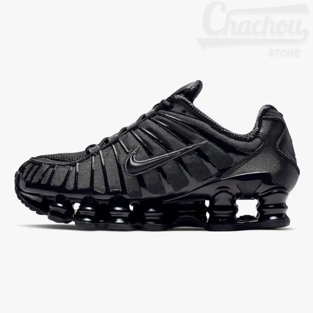 Tênis Nike Shox TL Black and Max Orange