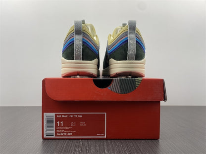 Tênis NK Air Max 97 Híbrido “Veludo Cotelê Vintage Arco-Íris”