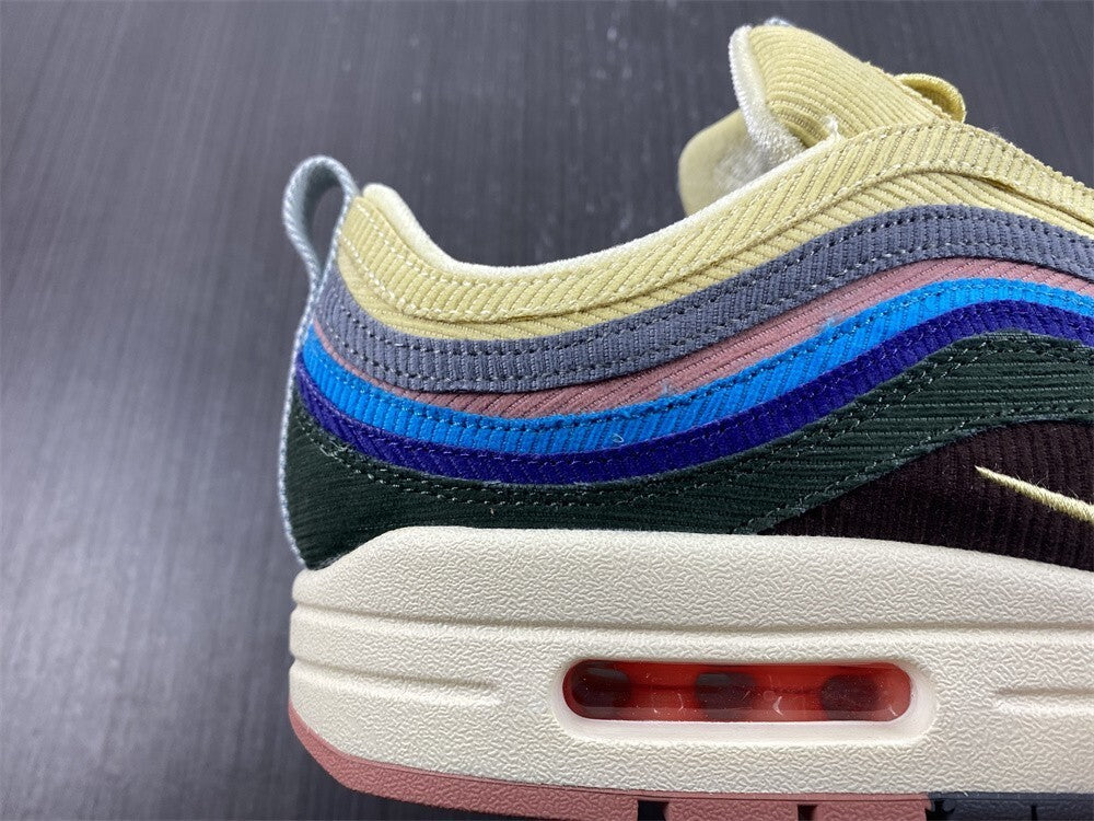 Tênis NK Air Max 97 Híbrido “Veludo Cotelê Vintage Arco-Íris”