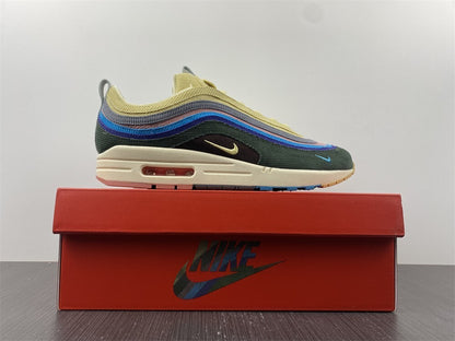 Tênis NK Air Max 97 Híbrido “Veludo Cotelê Vintage Arco-Íris”