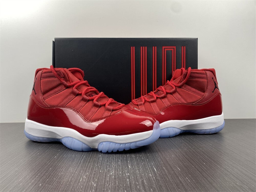 Air JD 11 – Bull Red High Top