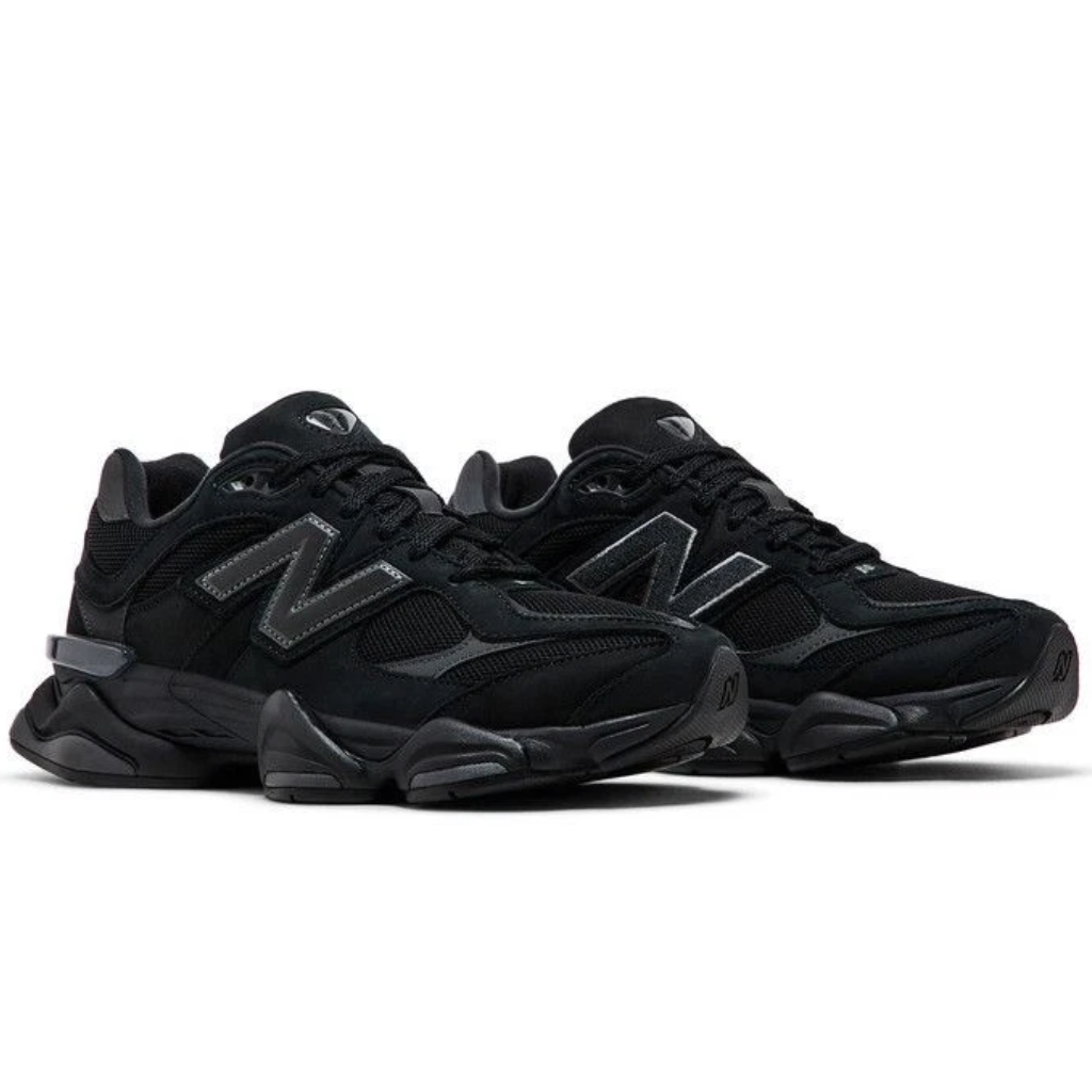 New Balance 9060 'Triple Black Suede'
