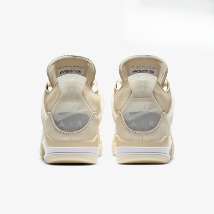 Tênis Off-White x Air Jordan 4 Sail